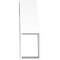 Ekena Millwork 5-in. W x 16-in. D x 16-in. H Monterey Architectural Grade PVC Knee Brace BRCP05X16X16MON - alternate 2